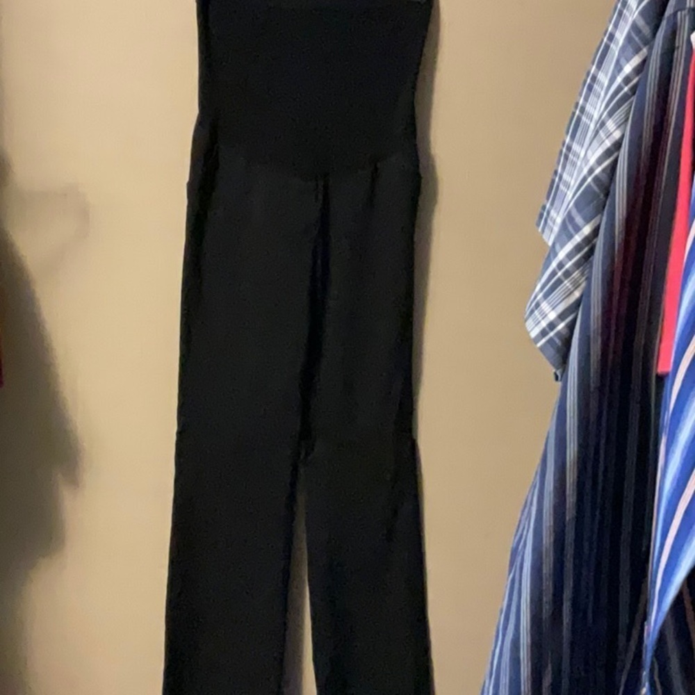 Motherhood Classic Black Jumpsuit